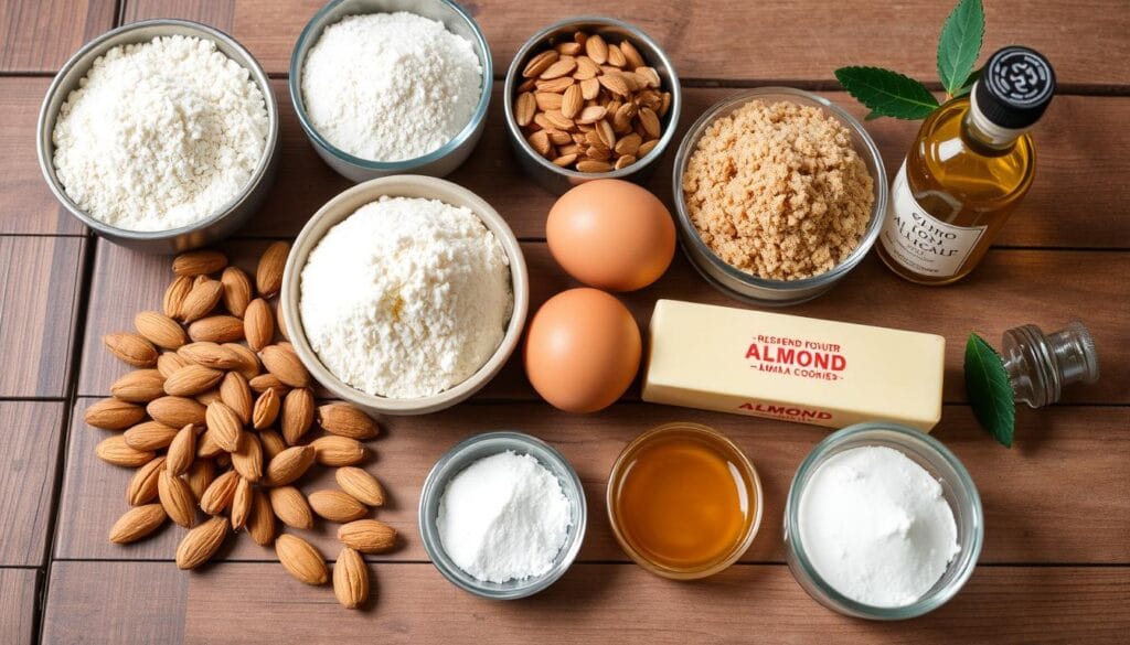 Almond Cookies Ingredients