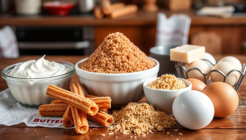 Churro Cheesecake Ingredients