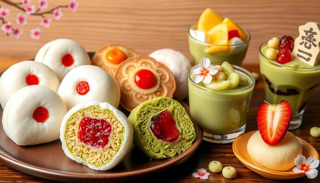 Japanese desserts