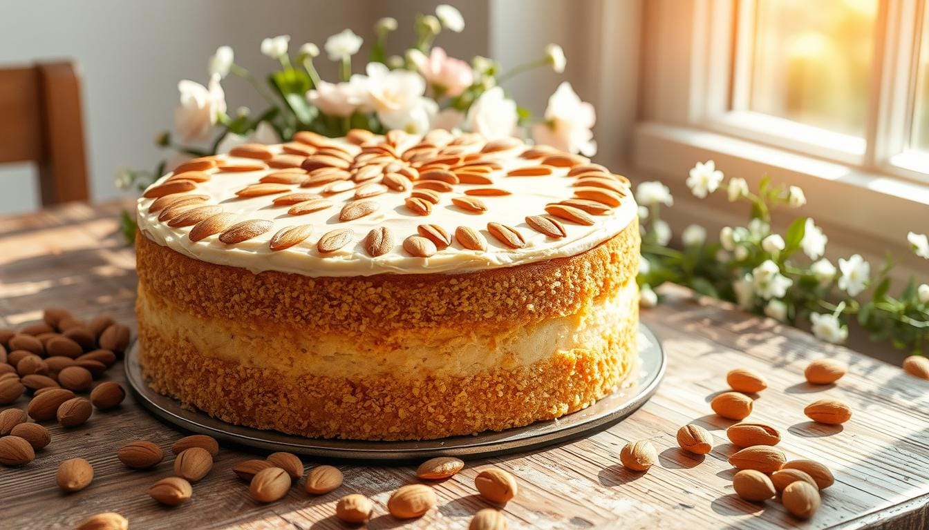 almond nut cake recipe