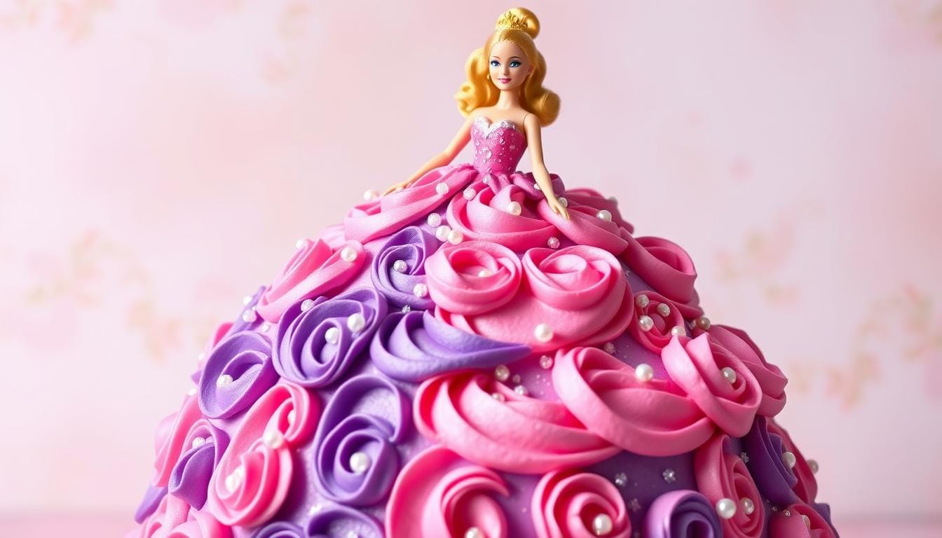 barbie birthday cake