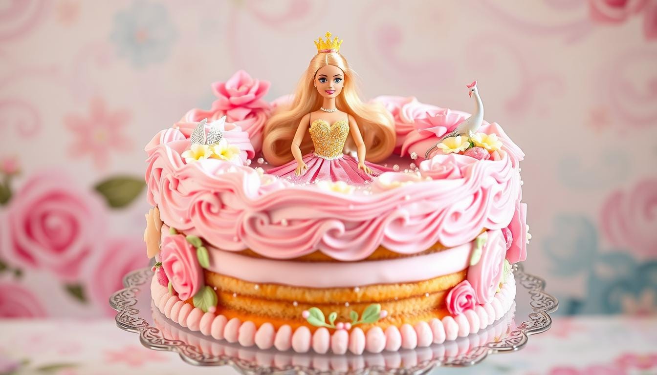 barbie cake