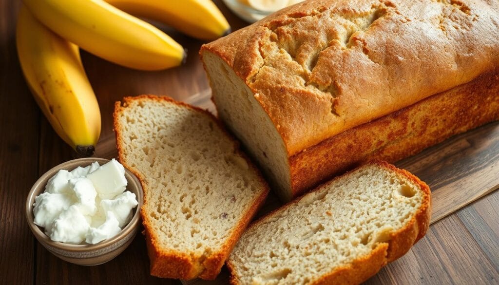 cottage cheese banana bread