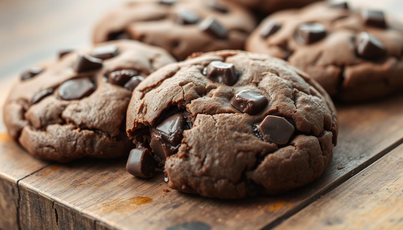 double chunk chocolate cookie