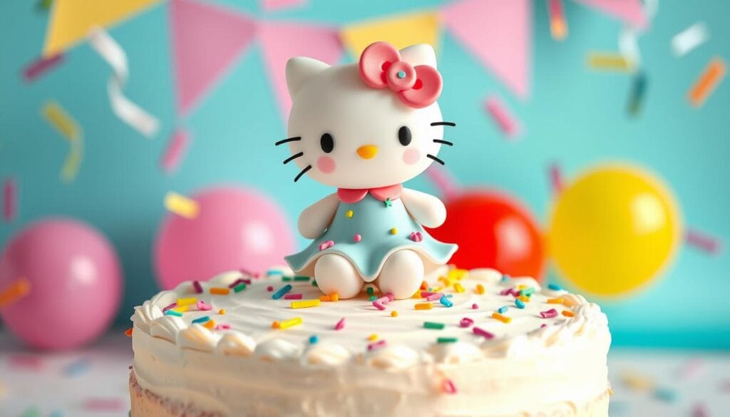 hello kitty cake topper