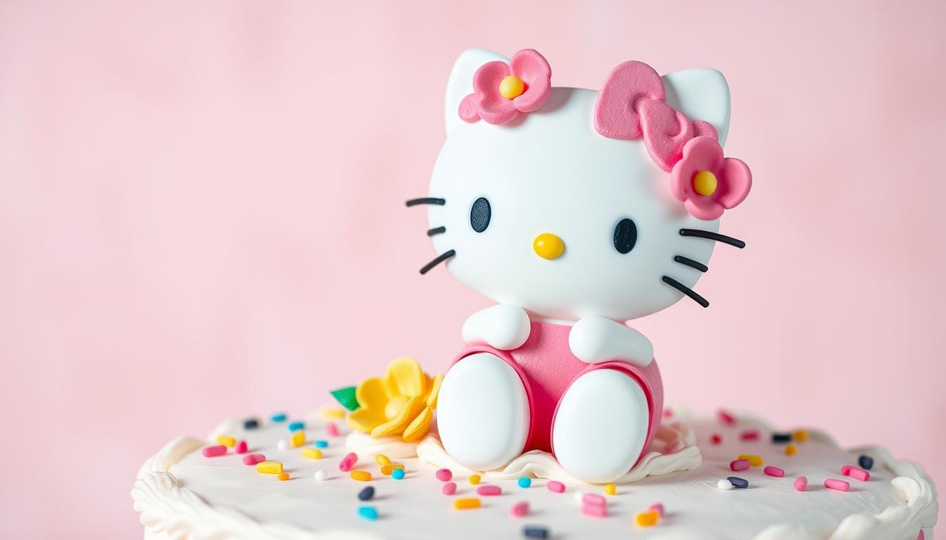 hello kitty cake topper