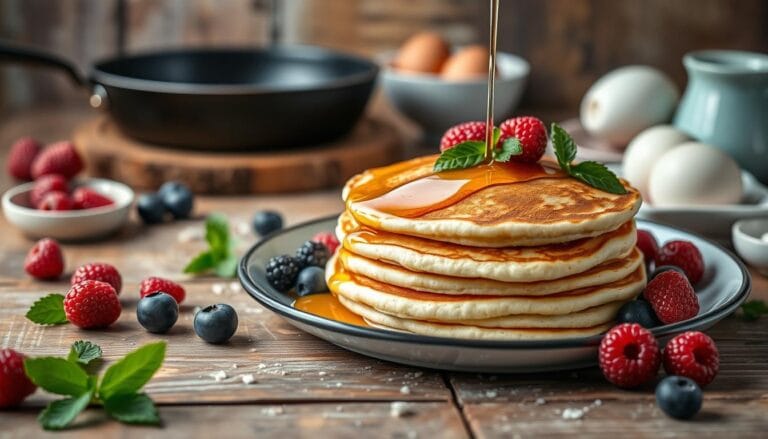 pancake recipe no baking powder