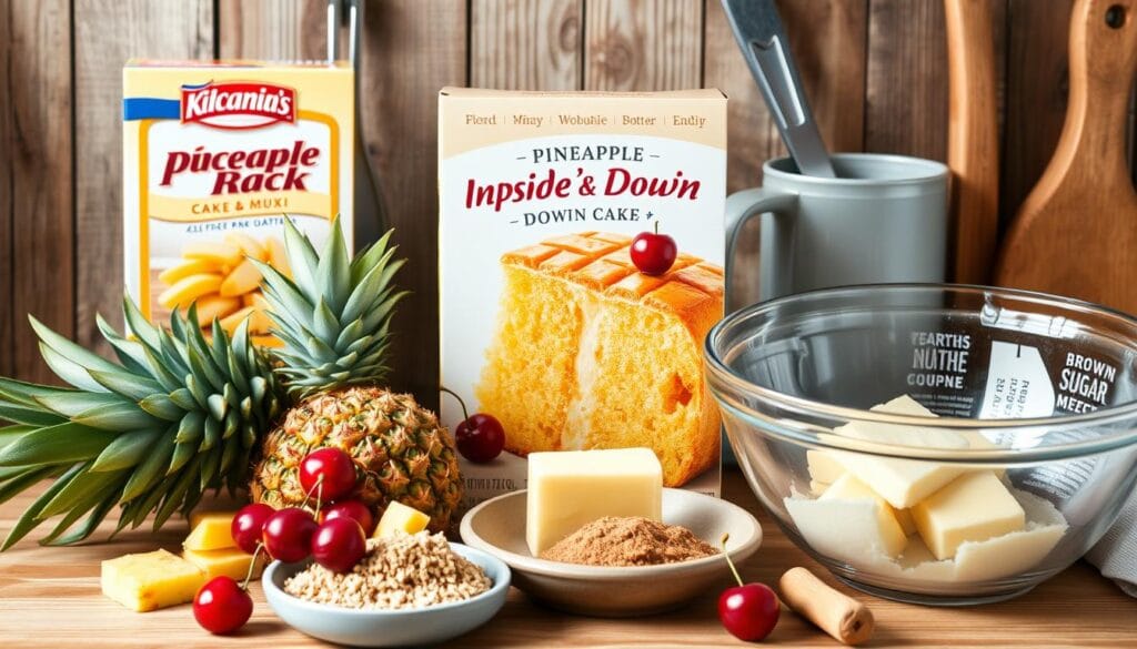 pineapple cake ingredients