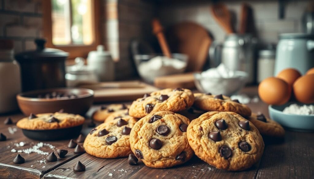 small batch chocolate chip cookies